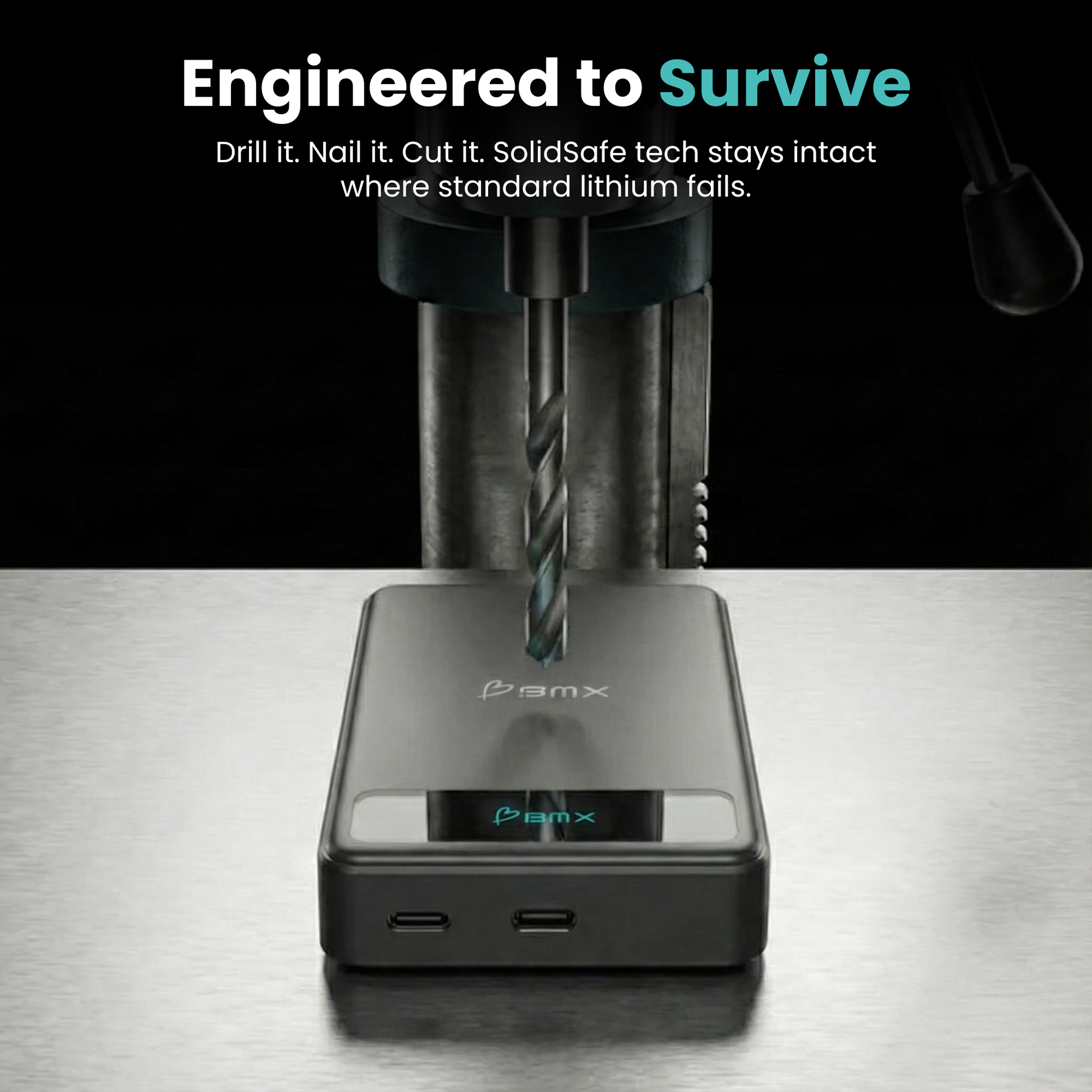 SolidSafe™ 10K Solid-State Magnetic Power Bank