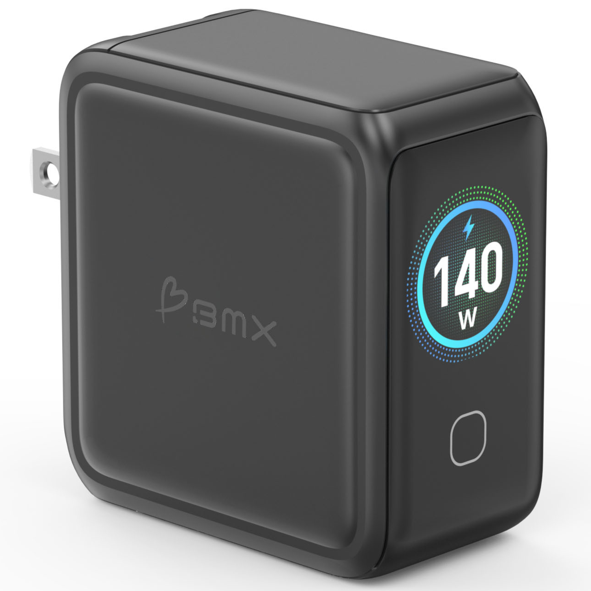 GaNSta™ 140W Laptop Charger (4 Ports, LCD Display)