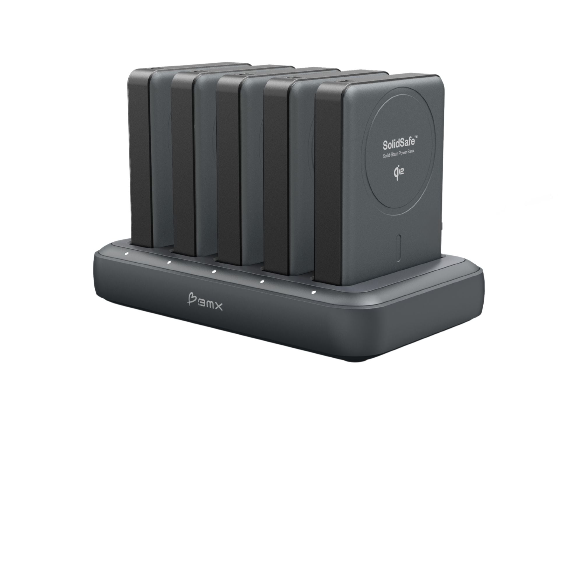 SolidSafe™ 5-Pack (10K) + Charging Dock