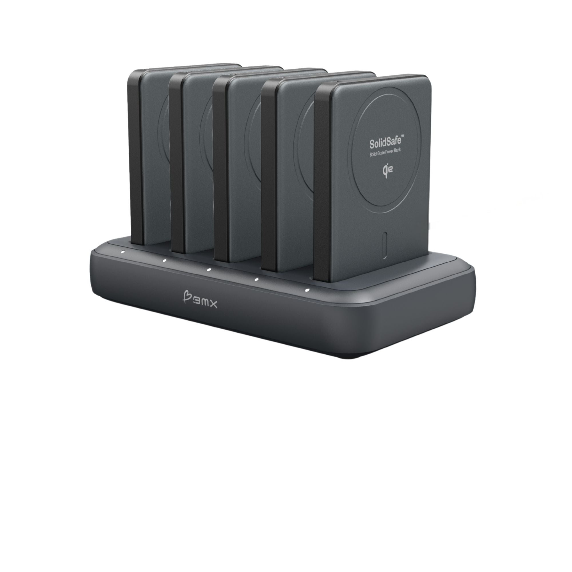 SolidSafe™ 5-Bay Charging Dock