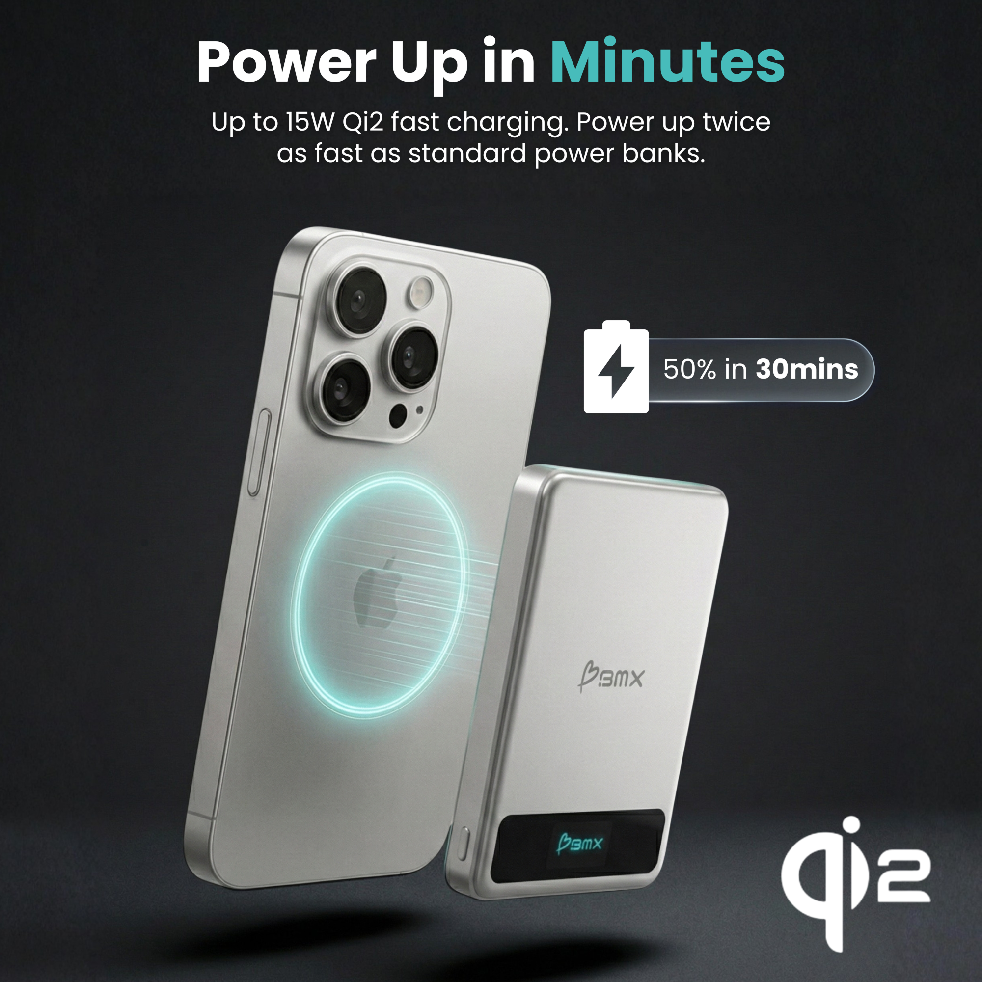 SolidSafe™ 5K Solid-State Magnetic Power Bank