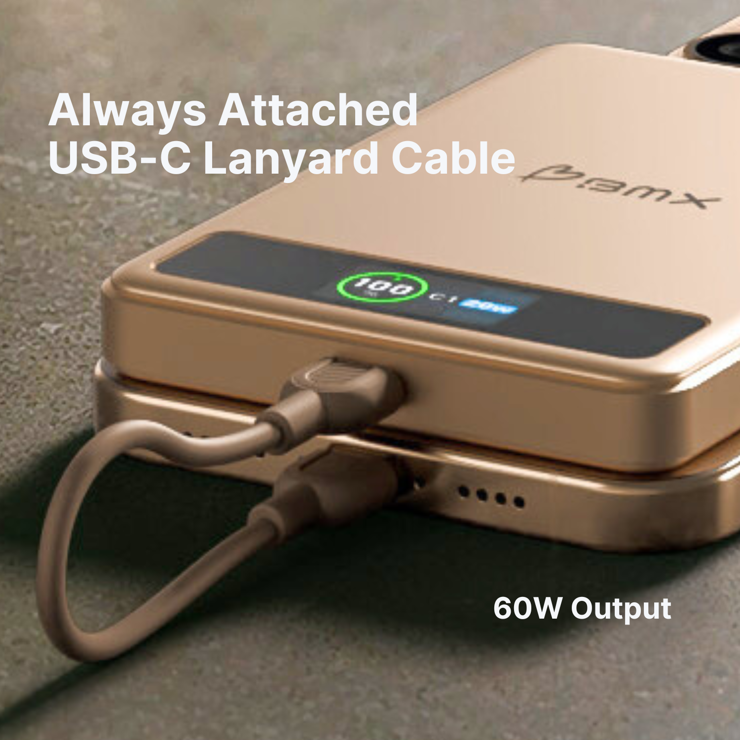 SolidSafe™ 5K Solid-State Magnetic Power Bank