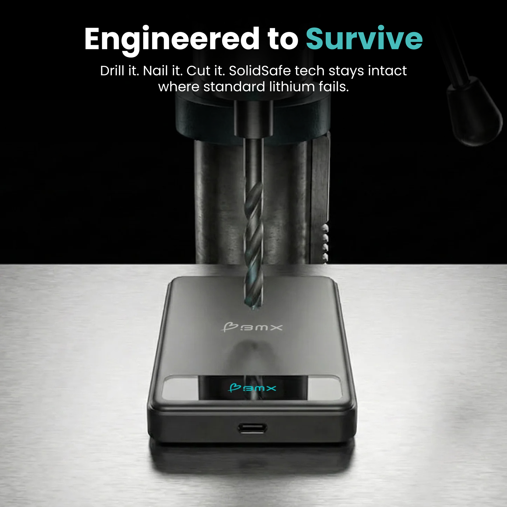 SolidSafe™ 5K Solid-State Magnetic Power Bank