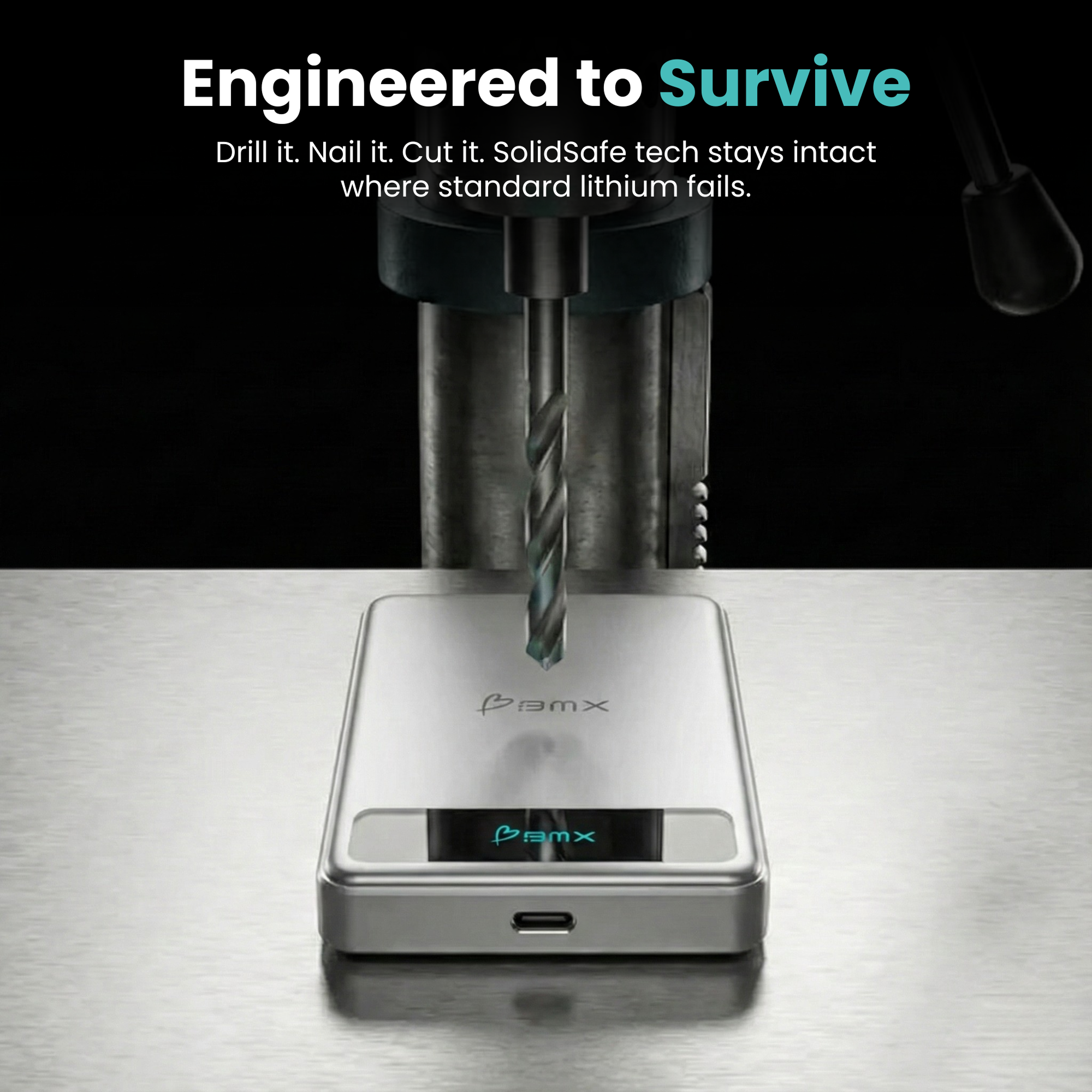 SolidSafe™ 5K Solid-State Magnetic Power Bank