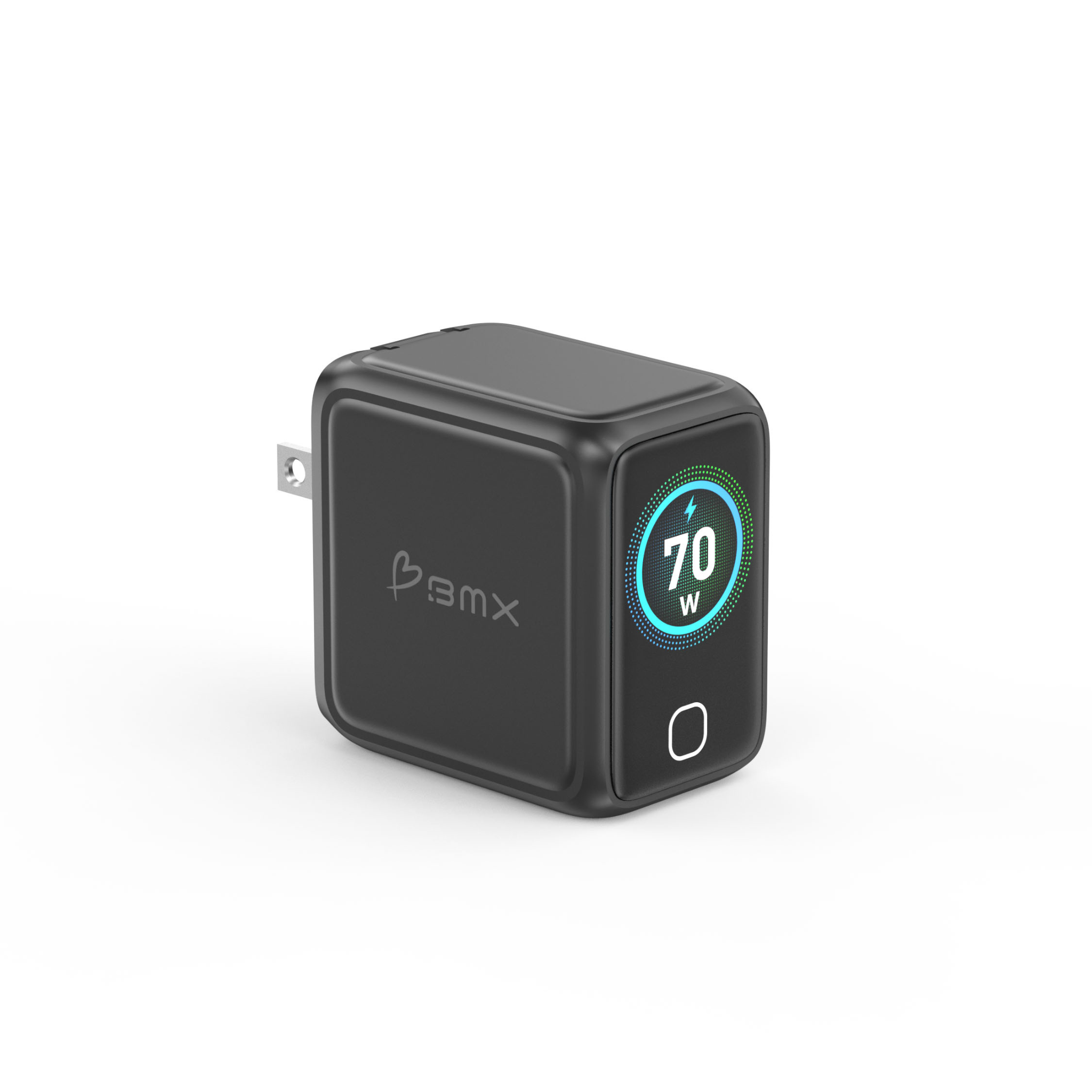 GaNSta™ 70W  Laptop Charger (3Ports, LCD Display)