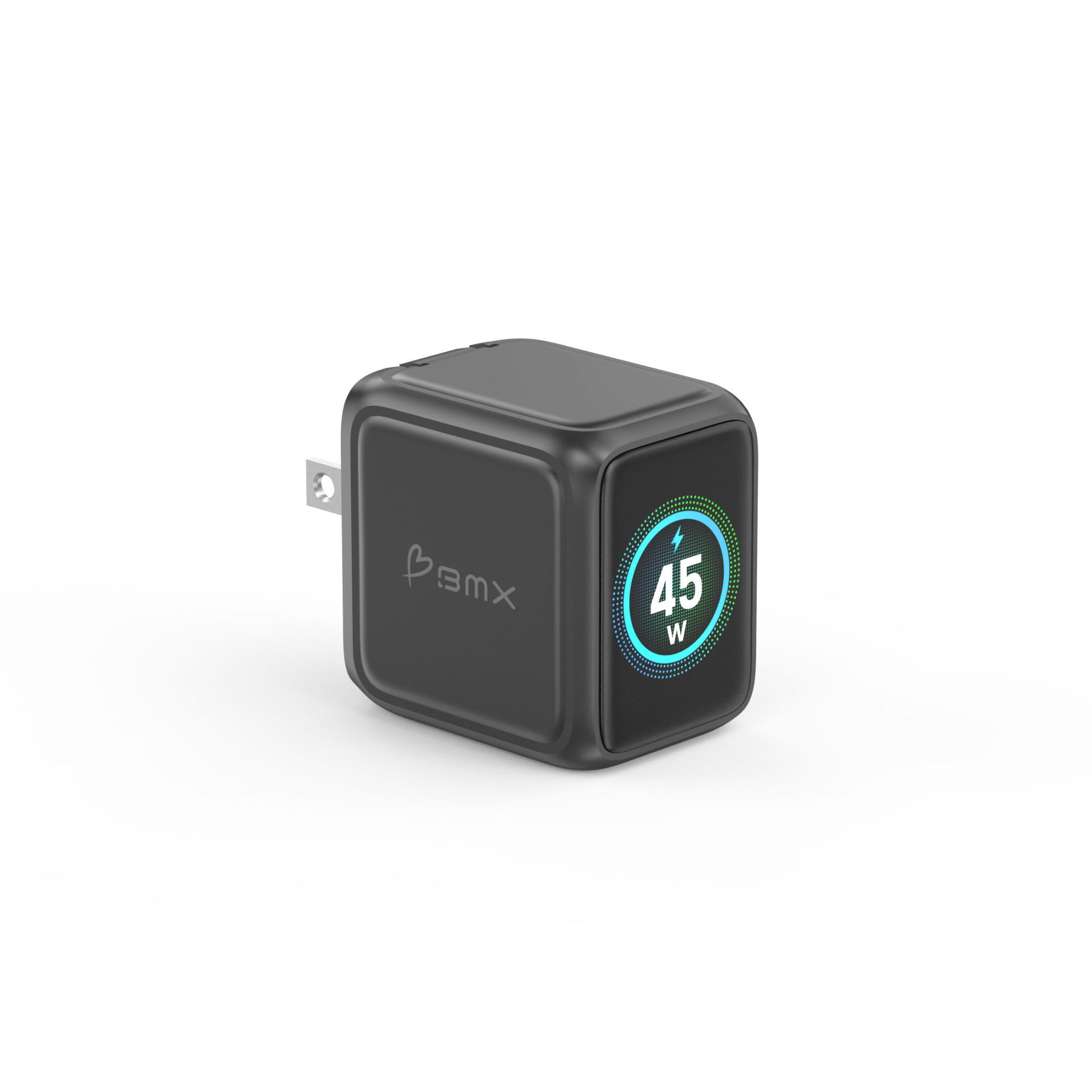 GaNSta™ 45W Mobile Charger (2 Ports, LCD Display)