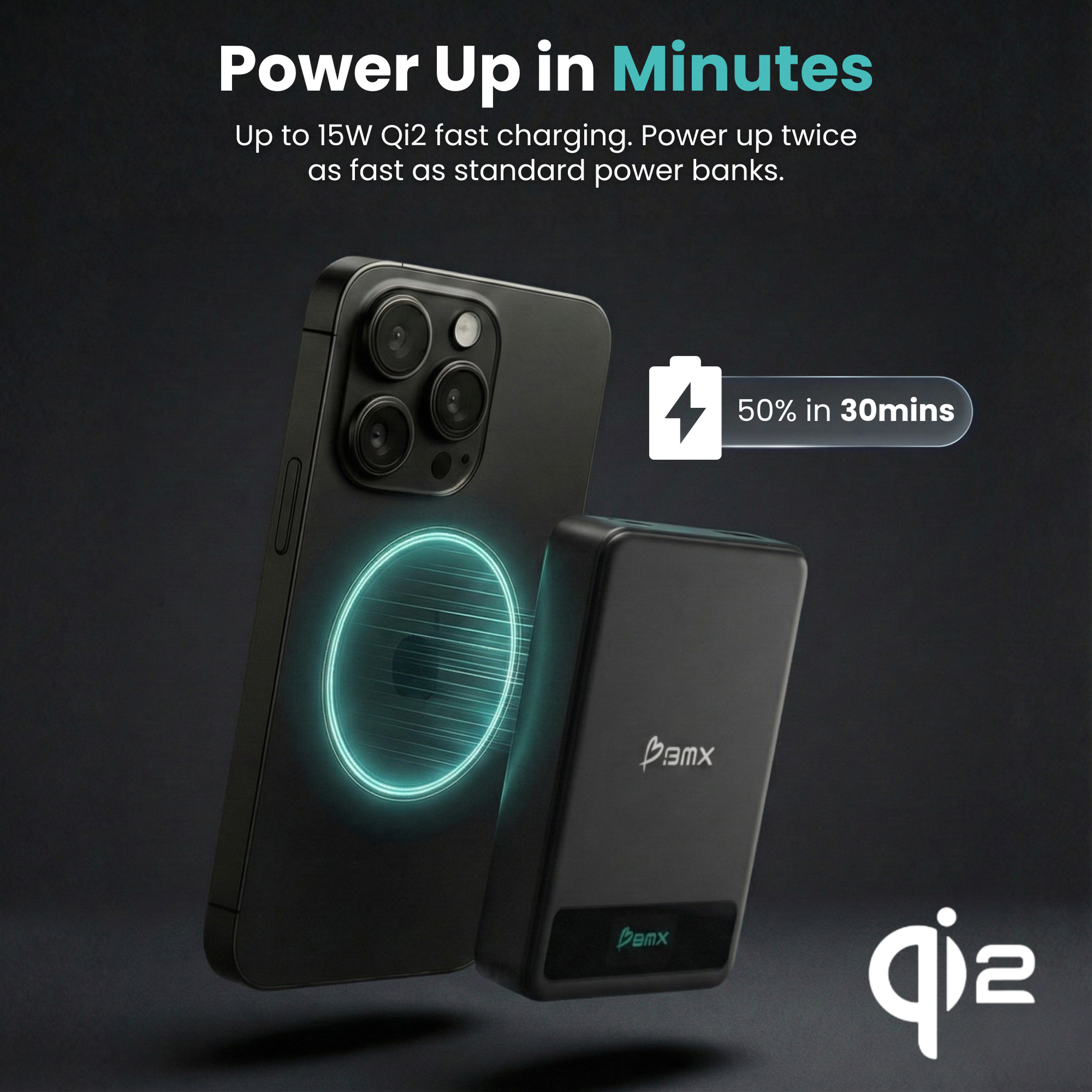 SolidSafe™ 10K Solid-State Magnetic Power Bank