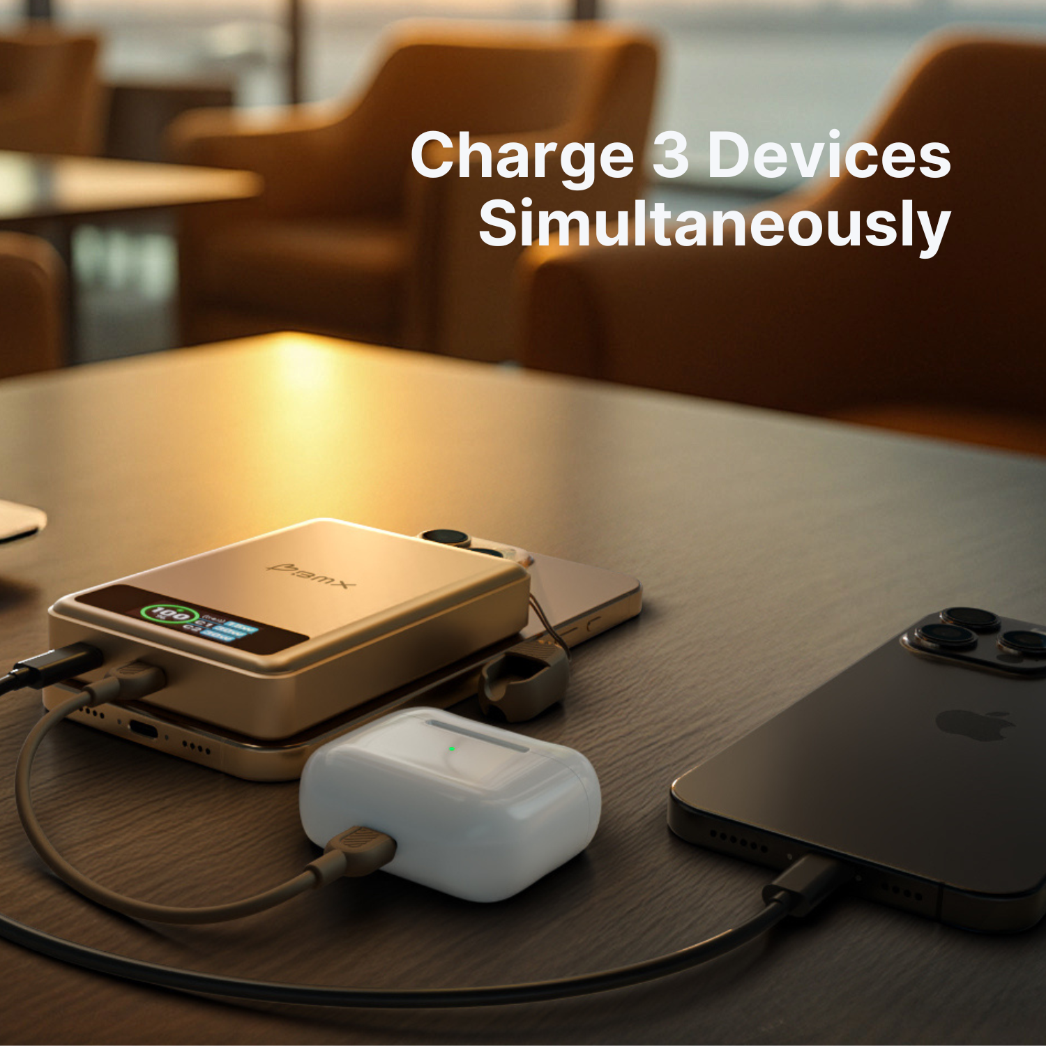 SolidSafe™ 10K Solid-State Magnetic Power Bank