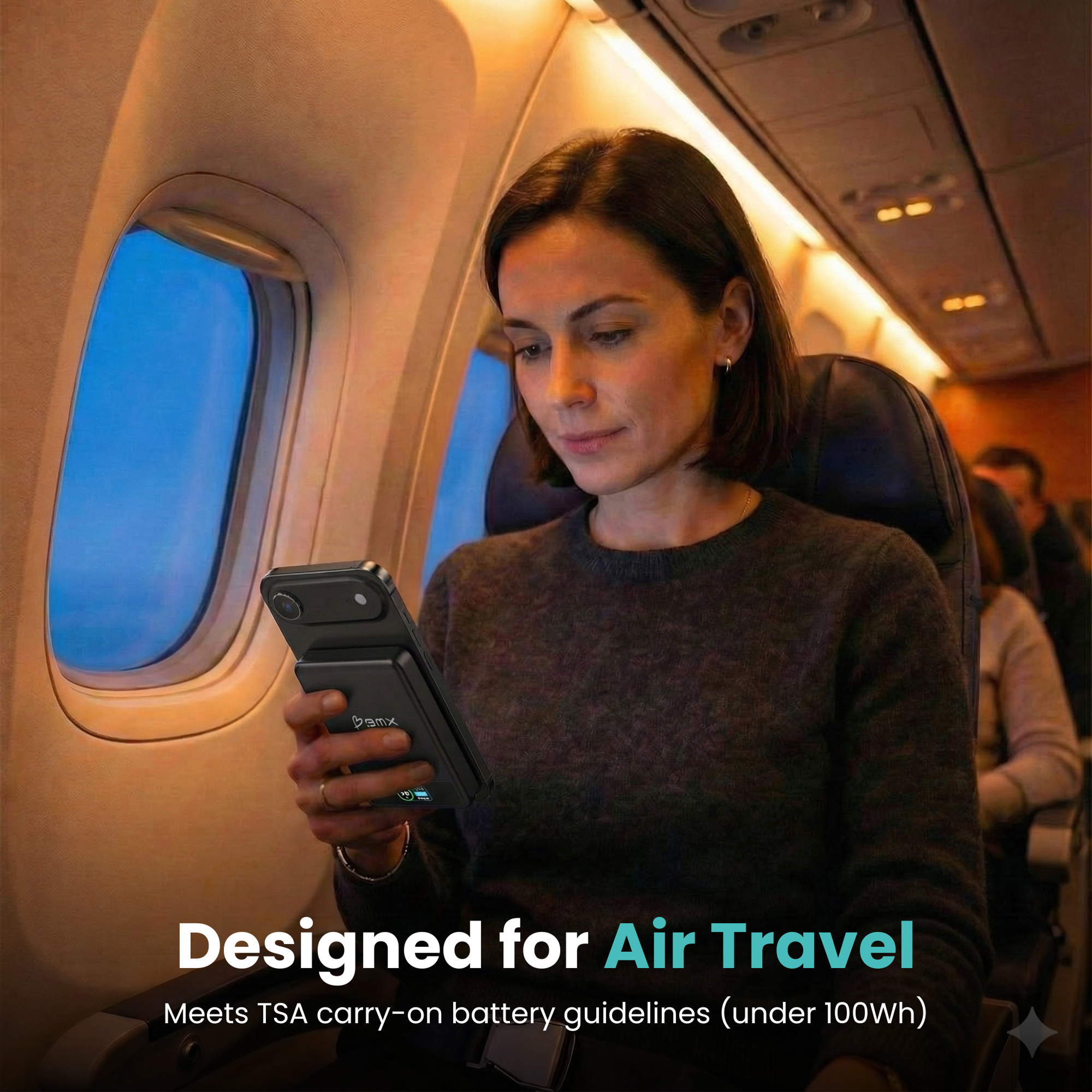 SolidSafe™ 10K Solid-State Magnetic Power Bank