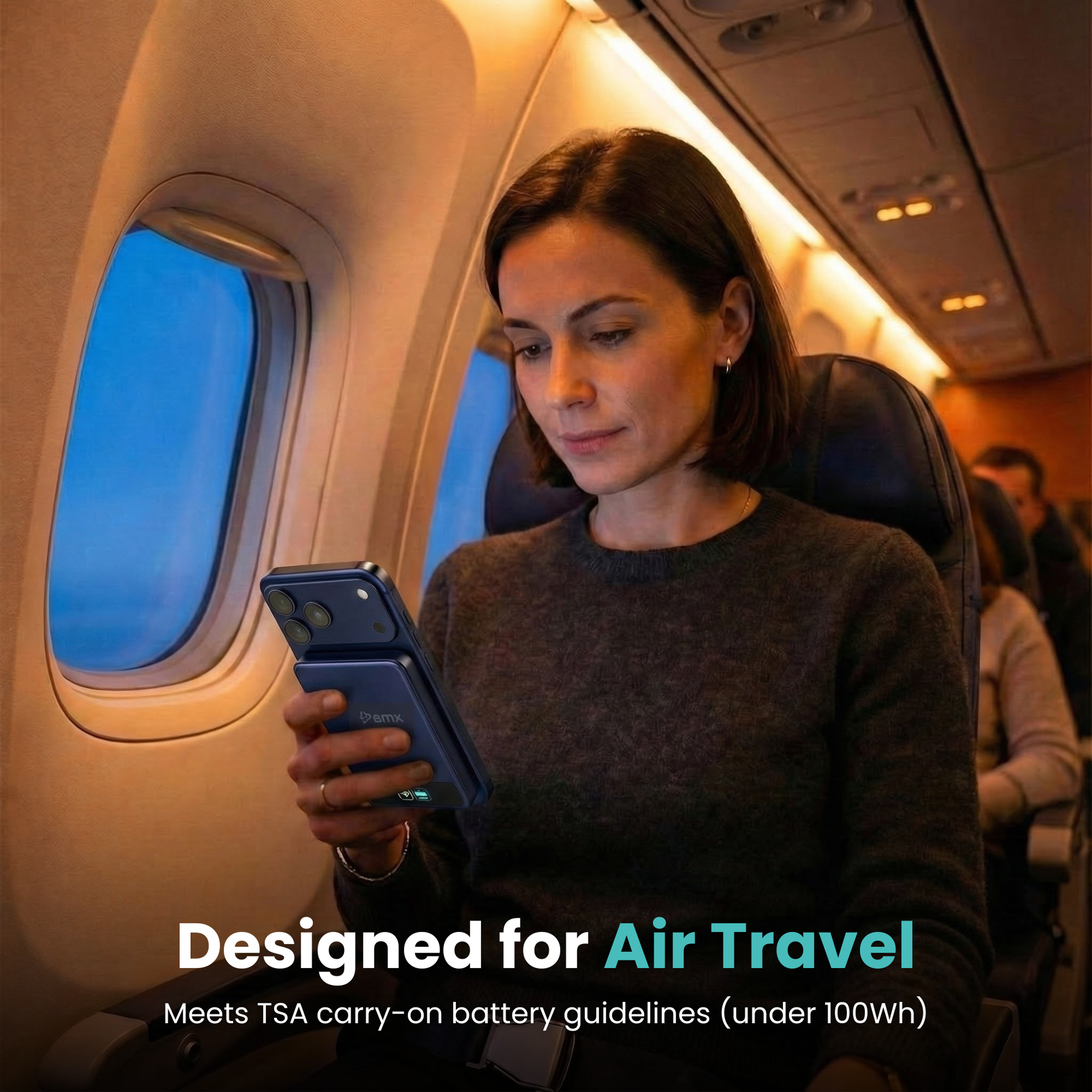 SolidSafe™ 10K Solid-State Magnetic Power Bank