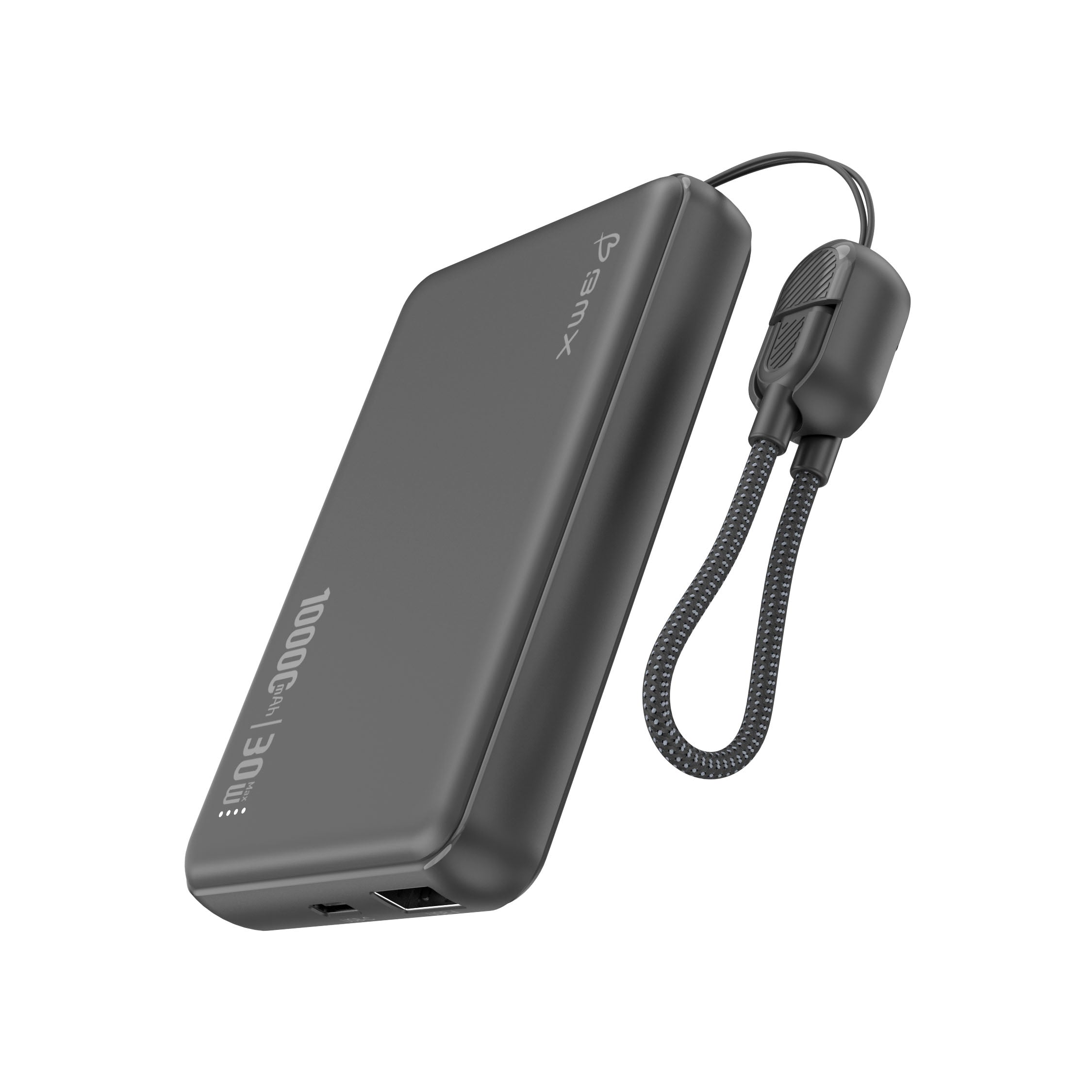 SolidSafe™ Solid-State Portable Power Bank (10K mAh, 30W)
