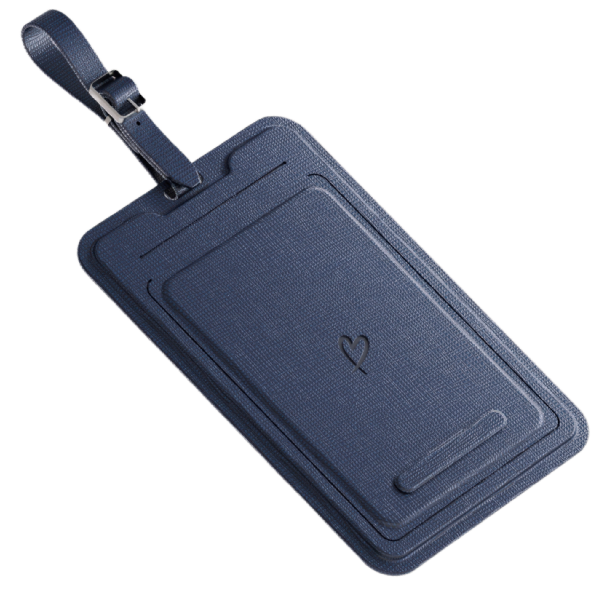 Saffiano Luggage Tag  (Apple Find My Compatible)