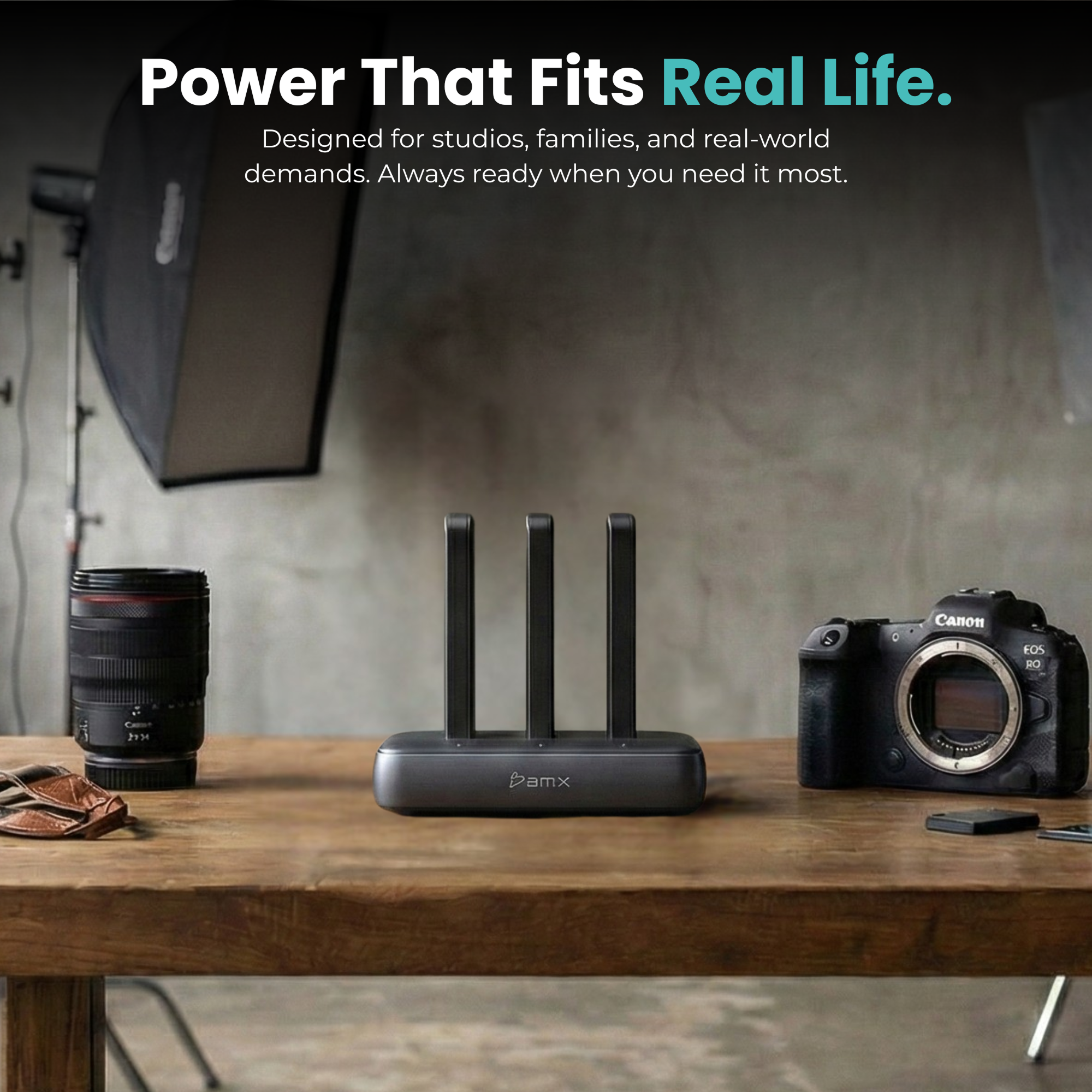 SolidSafe™ 3-Pack (5K) + Charging Dock