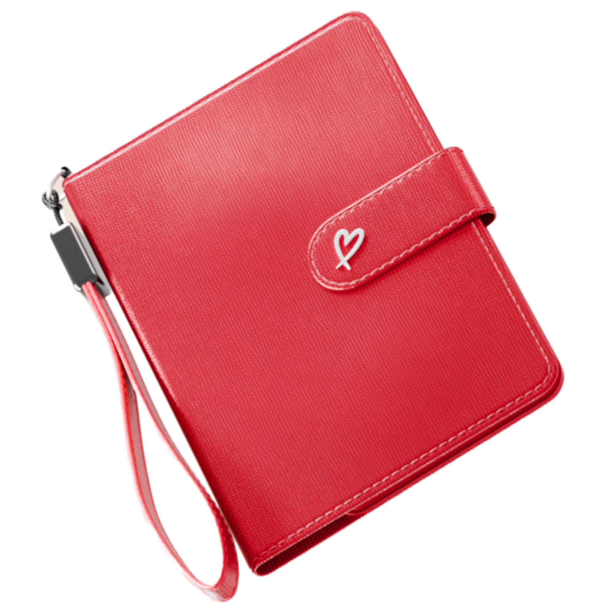 Saffiano Passport Wallet (Apple Find My Compatible)